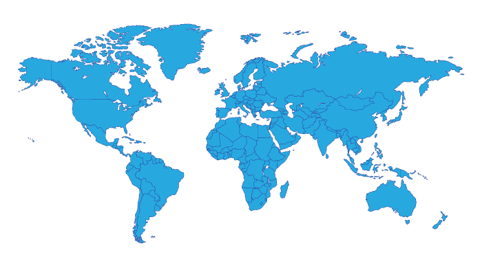 Personator Data Coverage Map