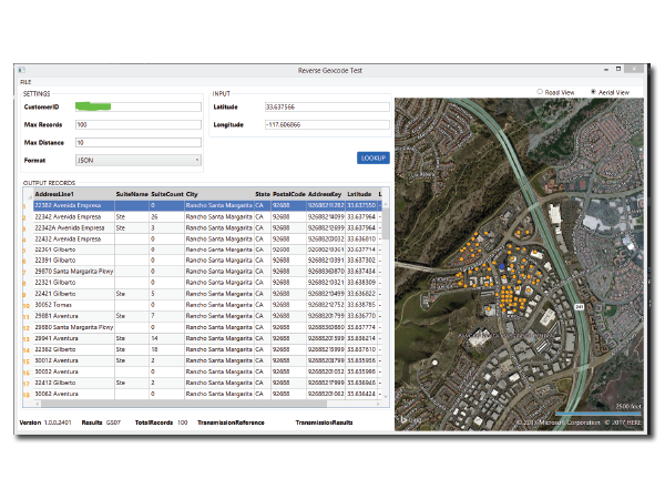 Geocoding & Location Intelligence - Reverse Geocoding - Luxembourg